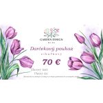 Darčekový poukaz - cibuľkový 70€